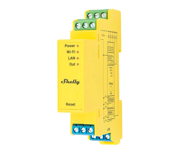 Shelly 5-kan. Sterownik na szynę DIN RGBWW Pro WiFi ProRGBWWPM - 1347488 - zdjęcie